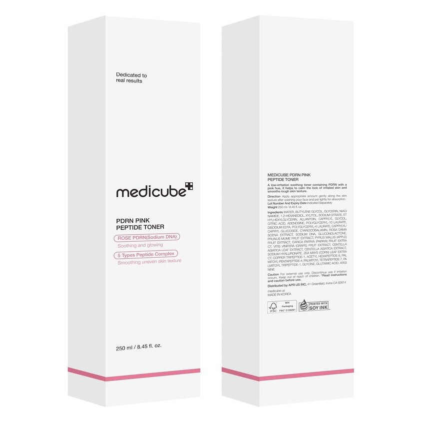MEDICUBE تونر مهدئ بخلاصة السيكا الوردية من سلمون دي إن إيه بي دي آر إن، 150 مل – متجر إلكتروني