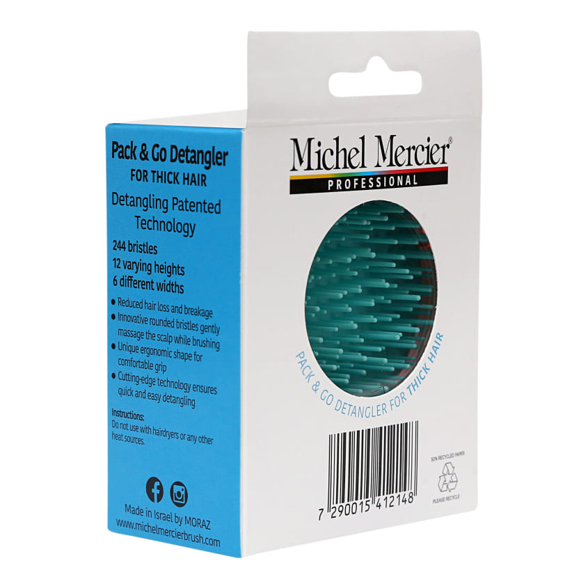 MICHEL MERCIER TRAVEL PASTEL DETANGLER THICK & CURLY HAIR – online store