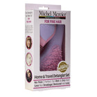 MICHEL MERCIER PINK PASTEL SET (HOME & TRAVEL DETANGLER FINE HAIR) – buy online
