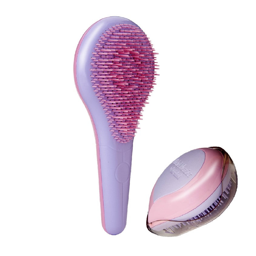 MICHEL MERCIER PINK PASTEL SET (HOME & TRAVEL DETANGLER FINE HAIR)