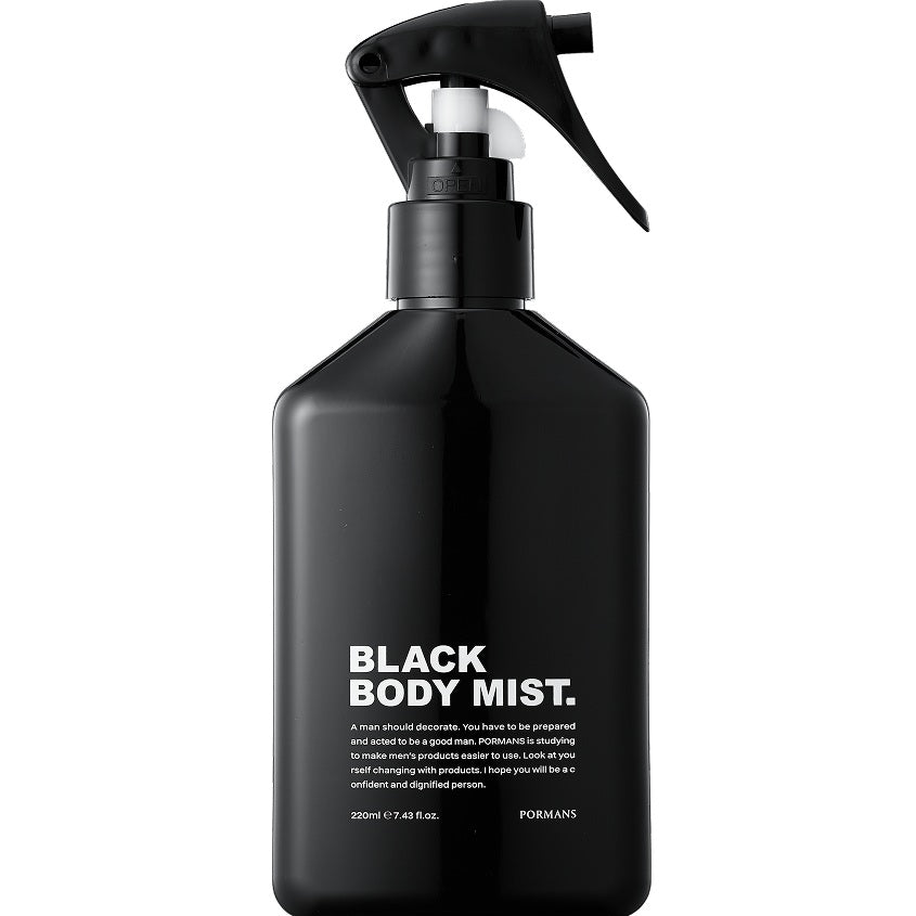 PORMANS Black Body Mist 220ml