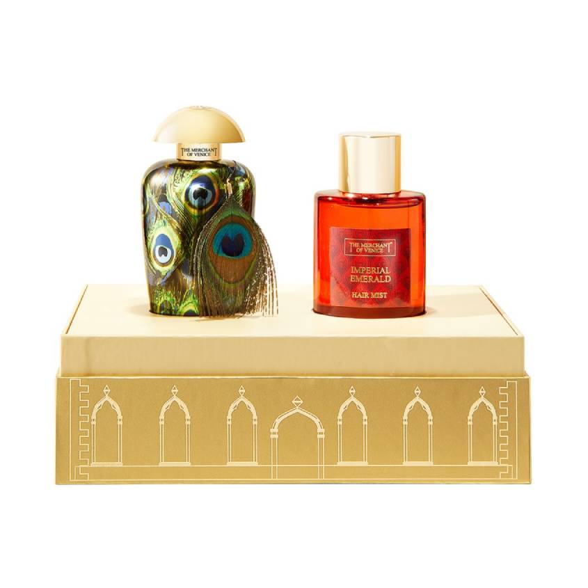 THE MERCHANT OF VENICE IMPERIAL EMERALD SET (EDPV 100ML+HAIR MIST 100ML)