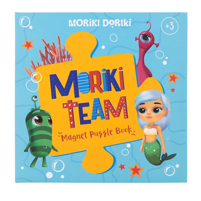 MORIKI DORIKI MORIKI TEAM MAGNET PUZZLE BOOK, 1 pc