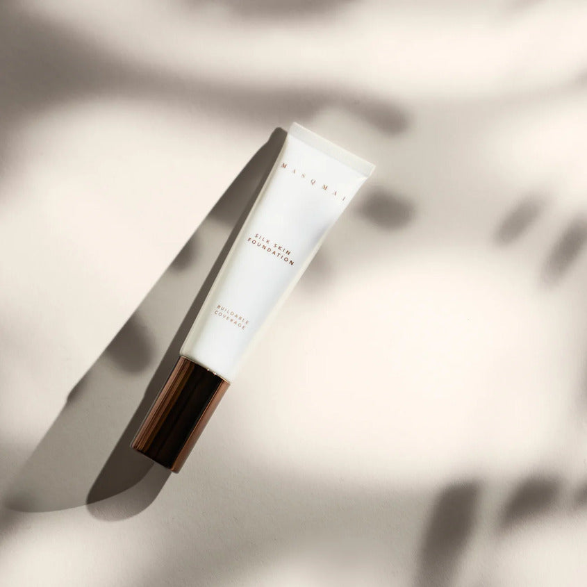 MASQMAI SILK SKIN FOUNDATION HAZELNUT 3 SHADE 30ML – free delivery