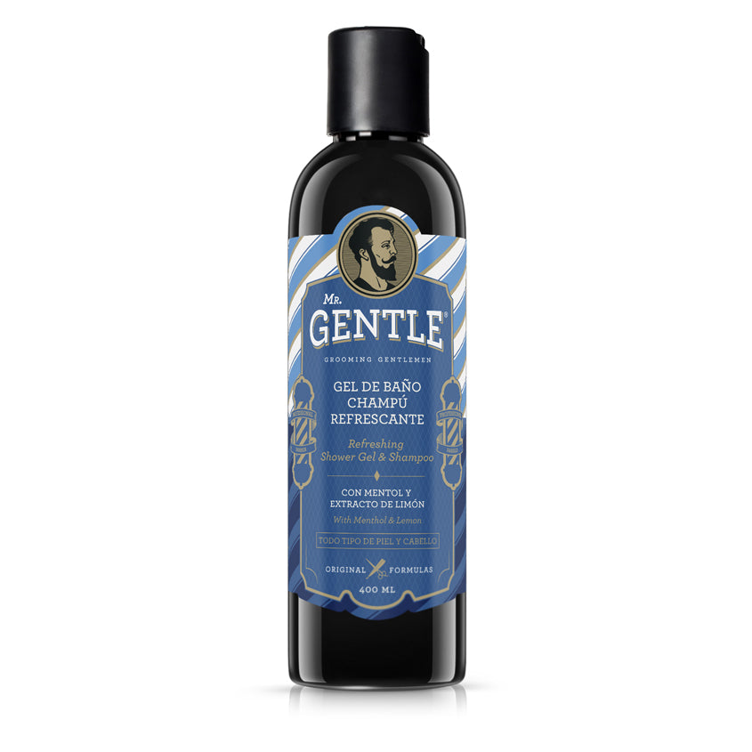 MR. GENTLE REFRESHING BATH GEL & SHAMPOO 400 ML