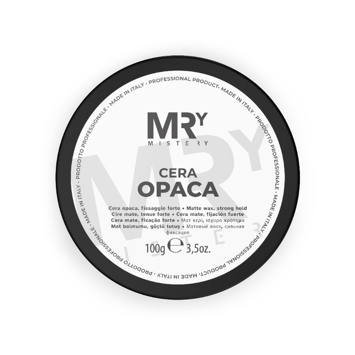 Matte Strong Hold Hair Wax Cera Opaca