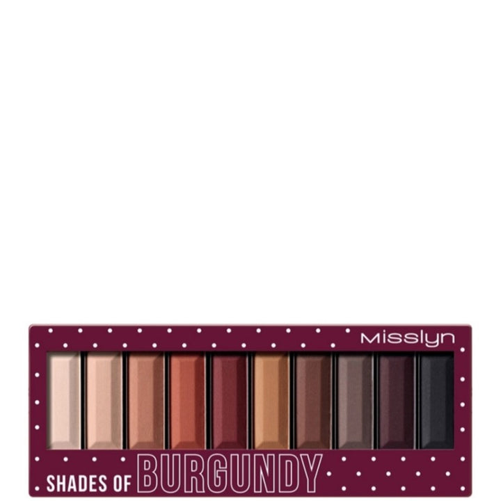 Palettes MUST-HAVE EYESHADOW SHADES 5 SHADES OF BURGUNDY 11G