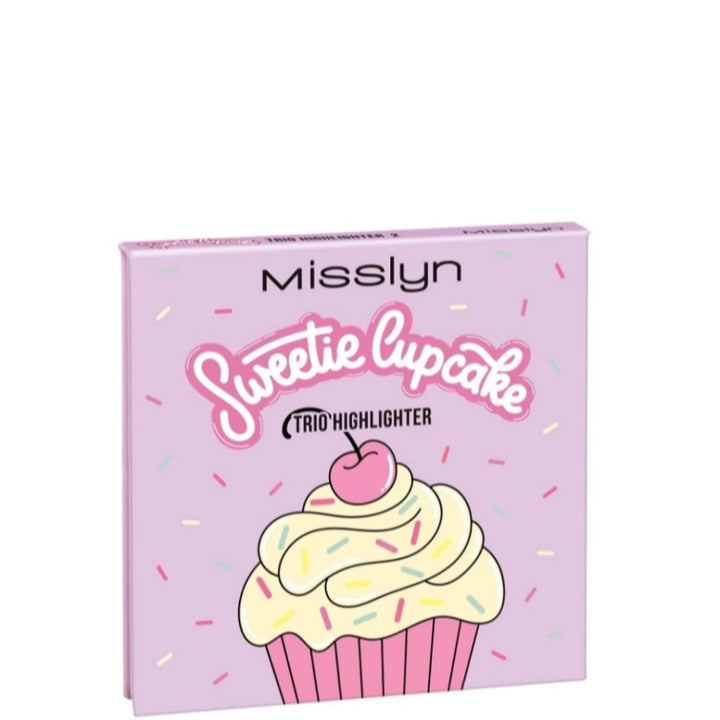 SWEETIE CUPCAKE TRIO HIGHLIGHTER 4 SUGAR RUSH 8G