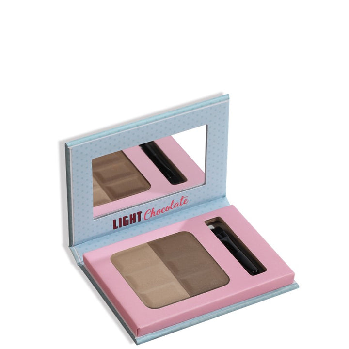 CHOCOLATE BROW TRIO EYEBROW POWDER 7 SALTED CARAMEL 3G