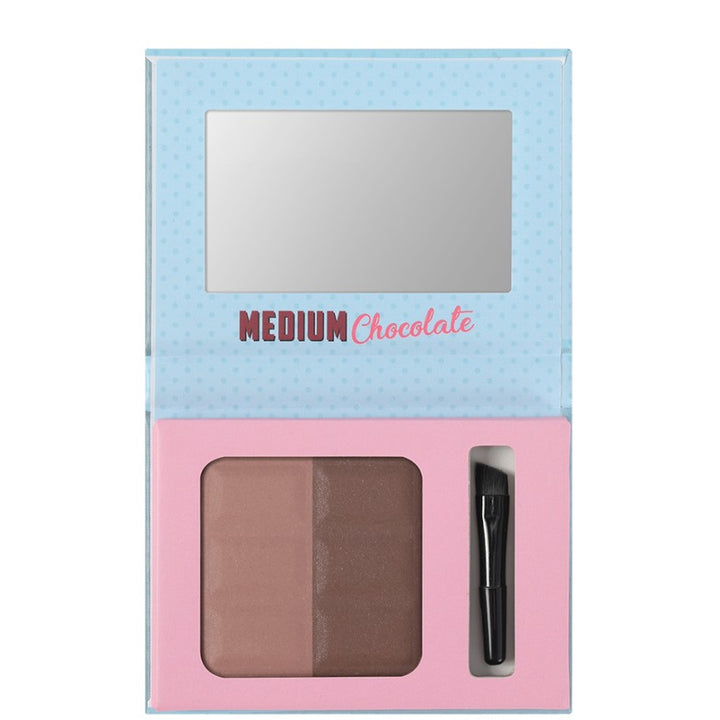 CHOCOLATE BROW DUO EYEBROW POWDER 4 MEDIUM CHOCOLATE 5G