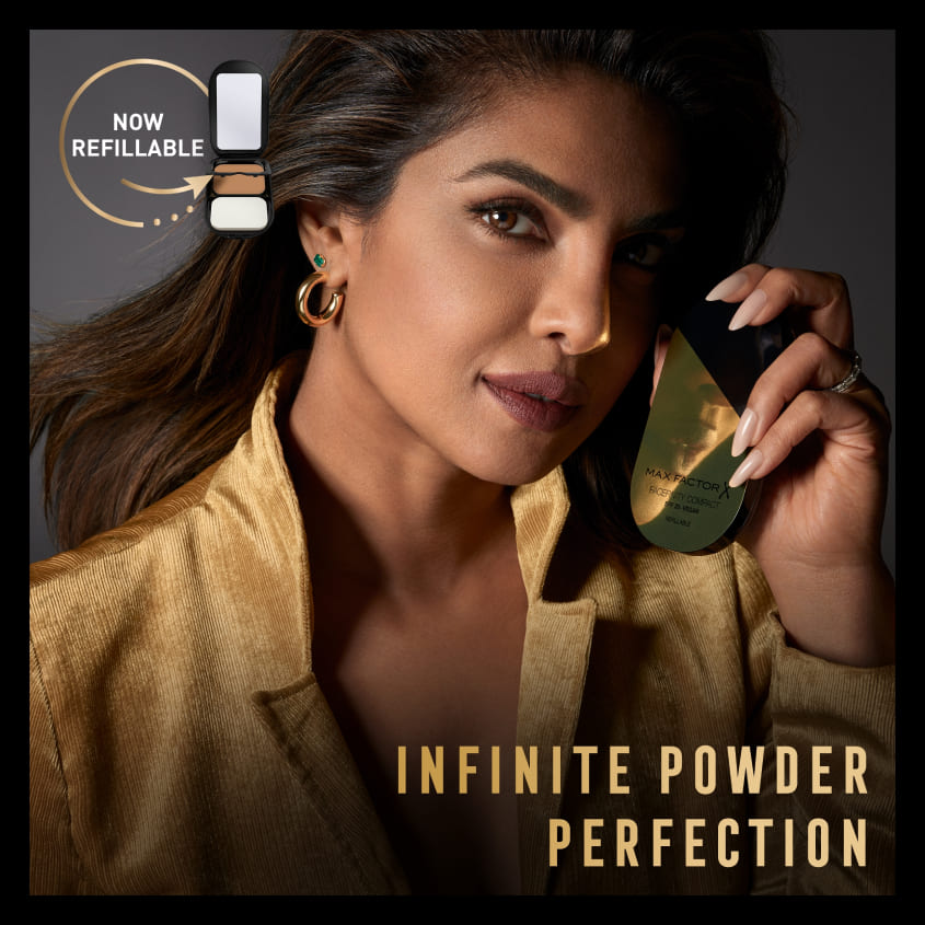 MAX FACTOR ماكس فاكتور فاسفينتي كريم أساس مضغوط، 006 جولدن، 10 جرام – صورة 5