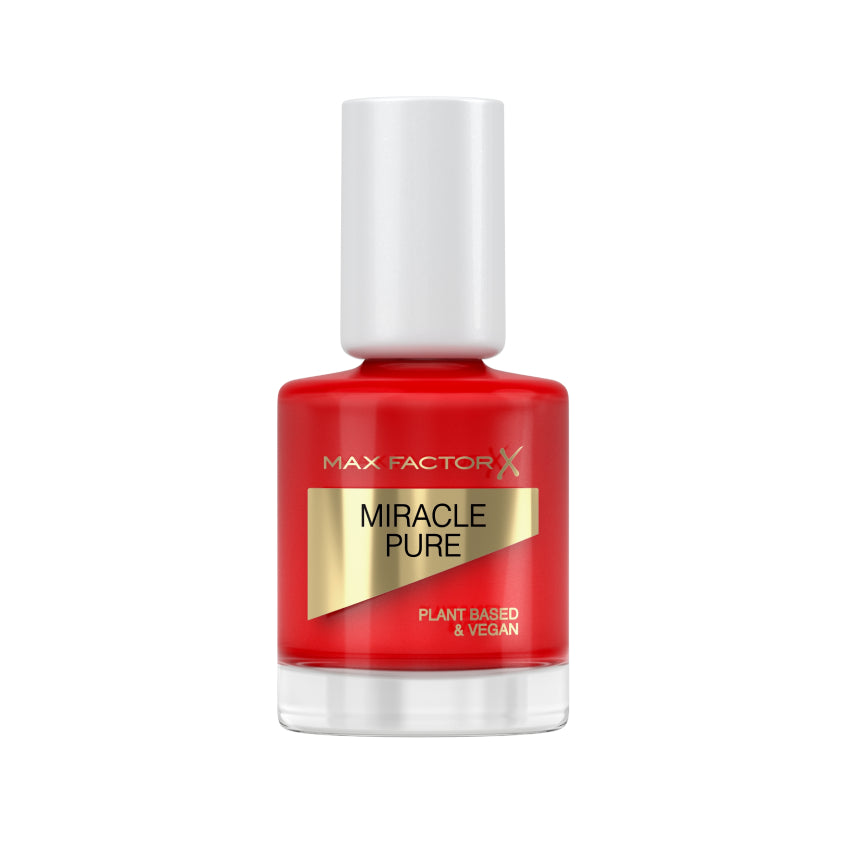 MAX FACTOR MIRACLE PURE NAIL POLISH 305 SCARLET POPPY 12ML – online store