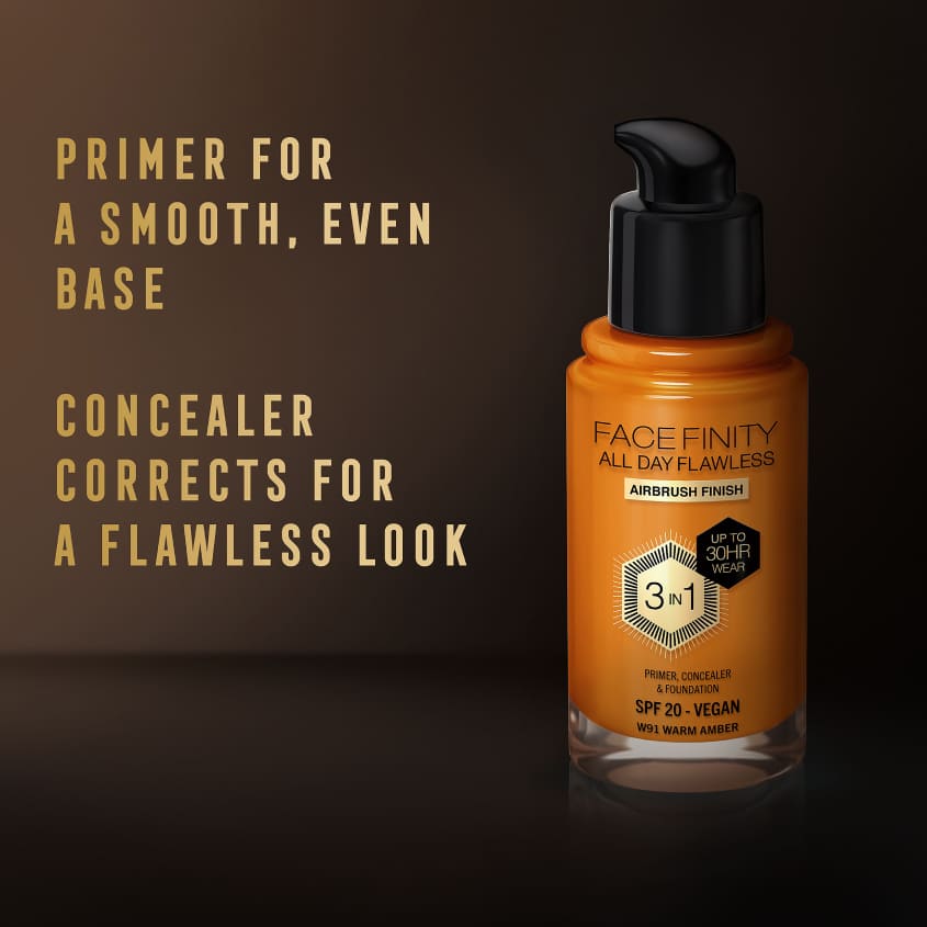 Facefinity All Day Flawless 3 in 1 Foundation