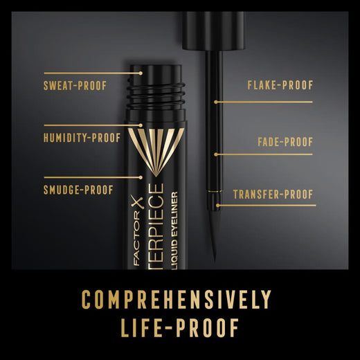 MF Long Wear Liquid Eyeliner Black