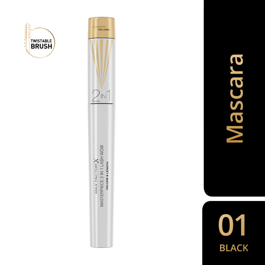 Masterpiece 2 in 1 Lash Wow Mascara Black