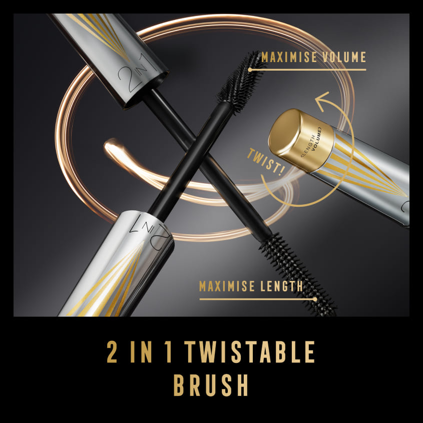 Masterpiece 2 in 1 Lash Wow Mascara Black