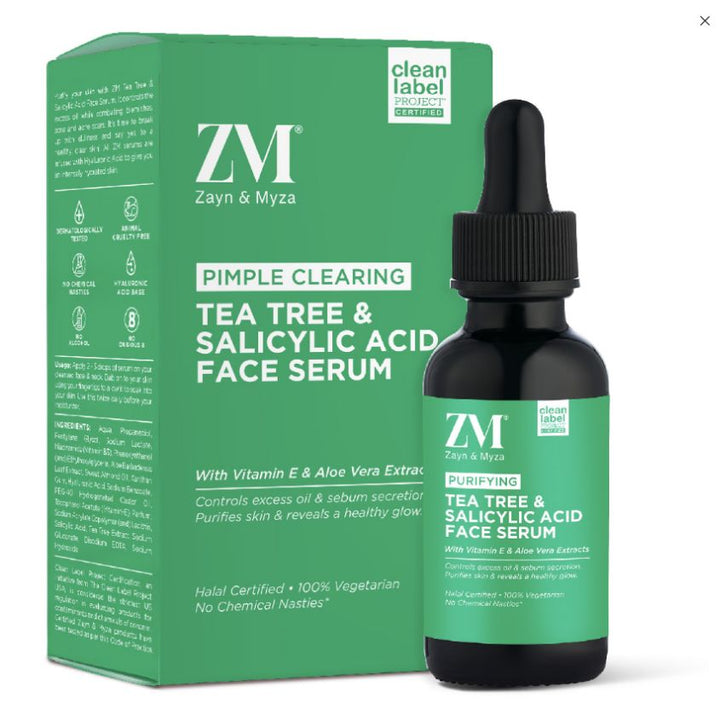 ZAYN & MYZA Face Serum Tea Tree & Salicylic Acid