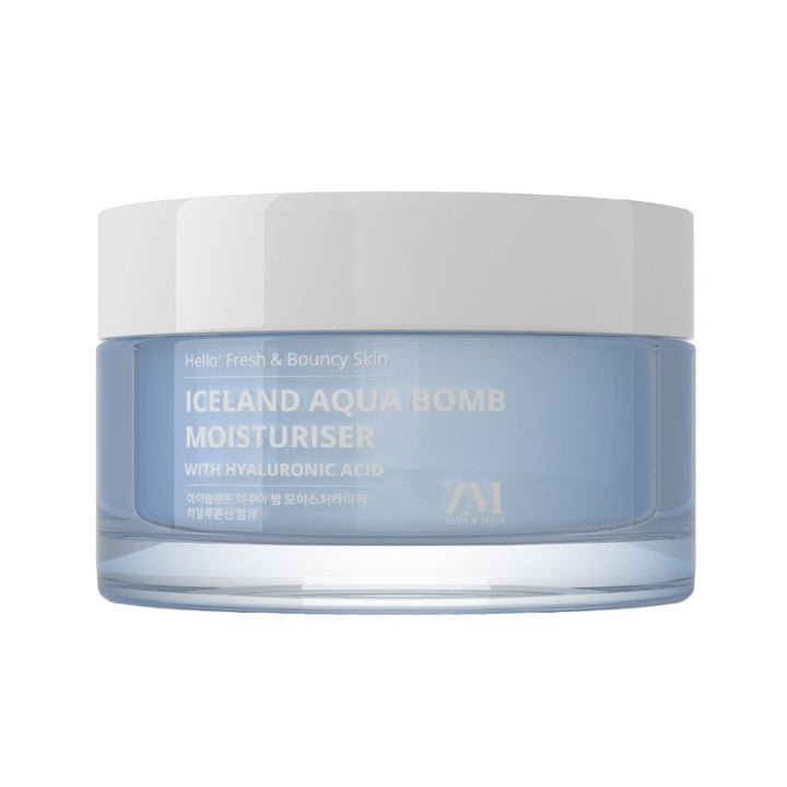 ICELAND AQUA BOMB MOISTURISER 50 GM WITH HYALURONIC ACID