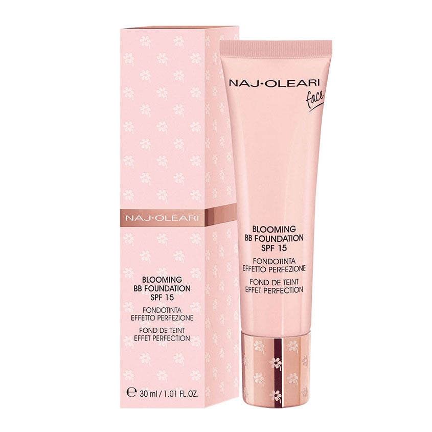 NAJ-OLEARI Blooming bb foundation (01,Porcellana) – متجر إلكتروني