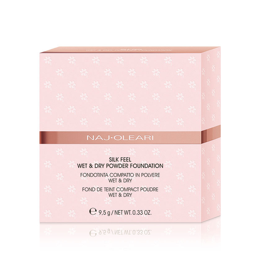 NAJ-OLEARI Silk feel w&d powder foundat. (03,Beige) – free delivery