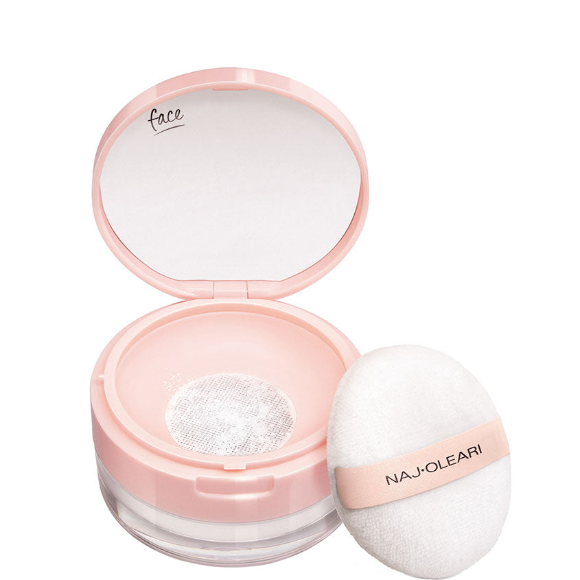 NAJ-OLEARI Matte plume loose powder (01,Trasparente) – توصيل مجاني