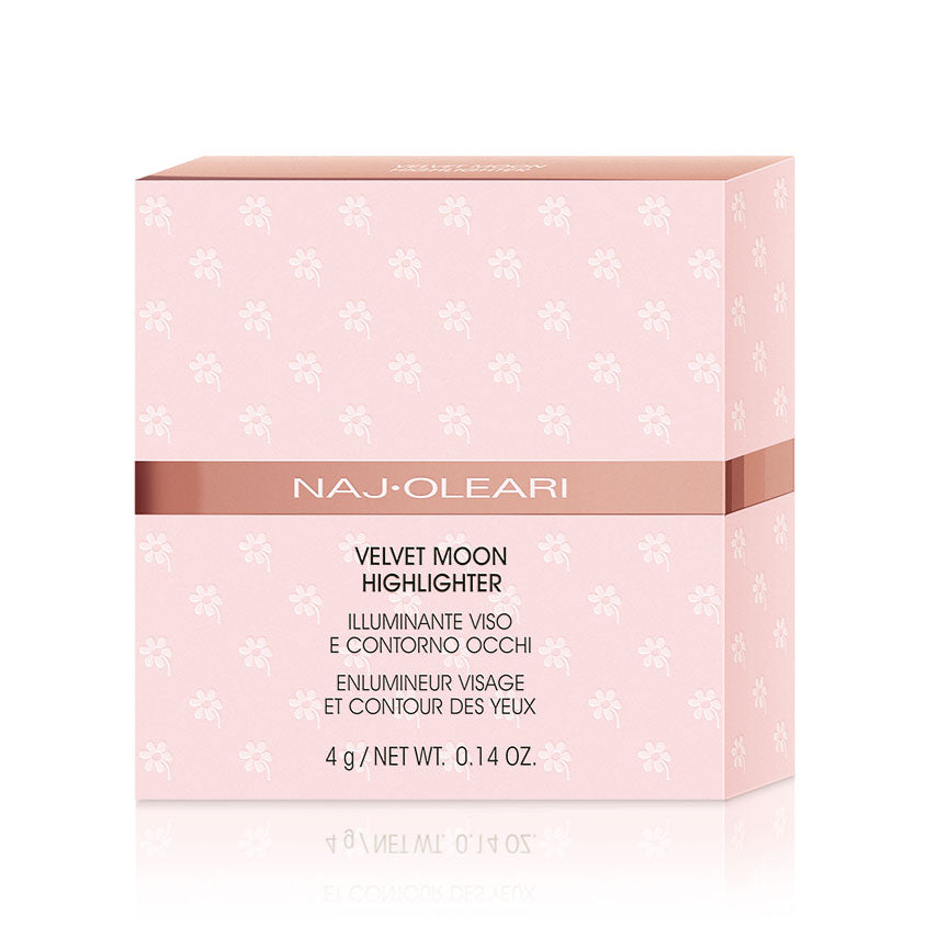 NAJ-OLEARI Velvet moon highlighter (01,Aurora) – free delivery