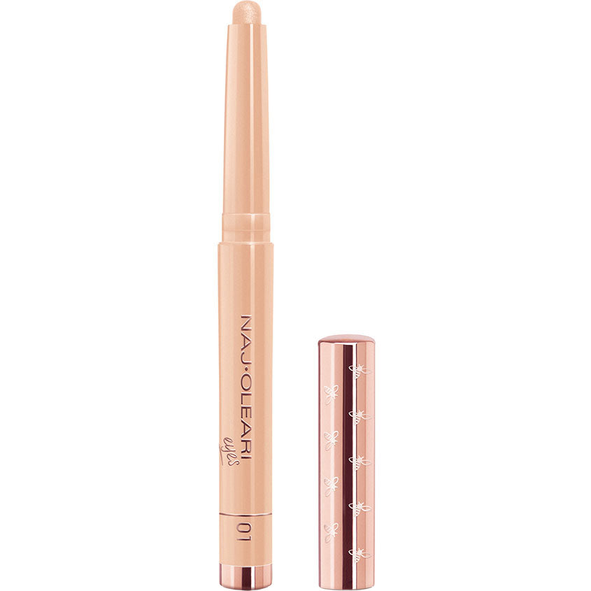 NAJ-OLEARI Absolute stay eyeshadow (02,Rosa Metallico)