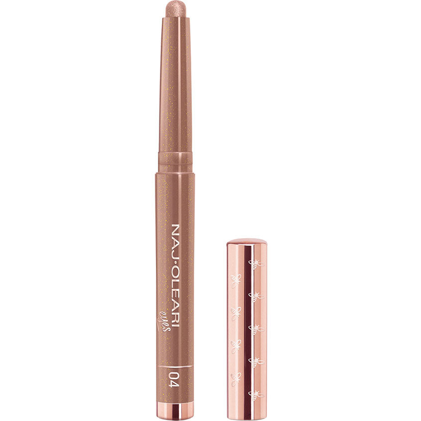 NAJ-OLEARI Absolute stay eyeshadow (04,Marrone Dorato)