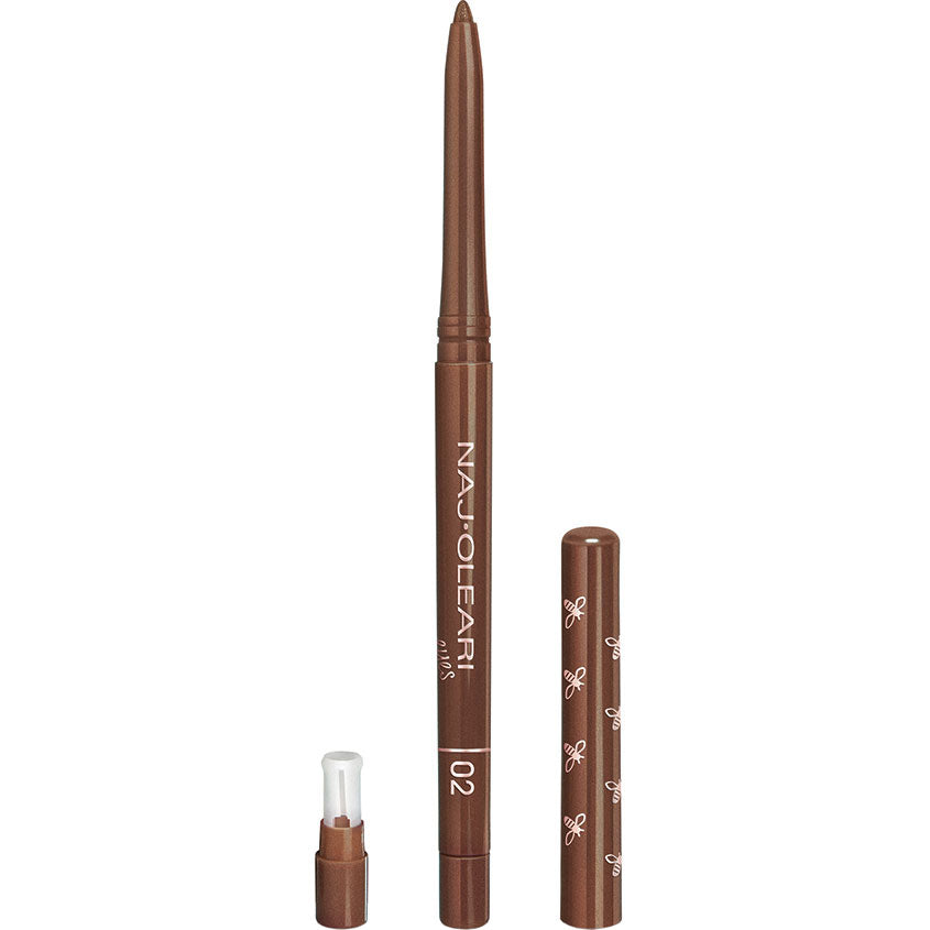 NAJ-OLEARI Irresistible eyeliner kajal (02,Marrone Dorato) – متجر إلكتروني