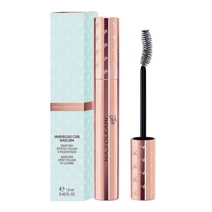 NAJ-OLEARI Marvelous curl mascara (01,Extra Nero) – صورة 5