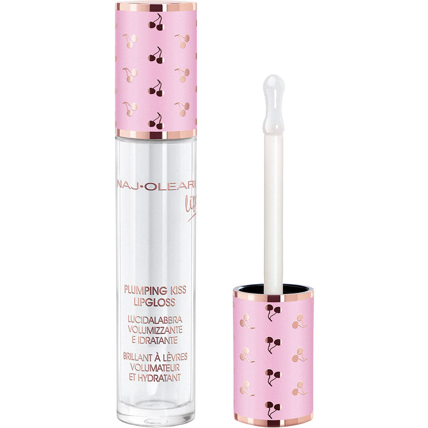 NAJ-OLEARI Plumping kiss lipgloss (02,Rosa Zucchero Filato)