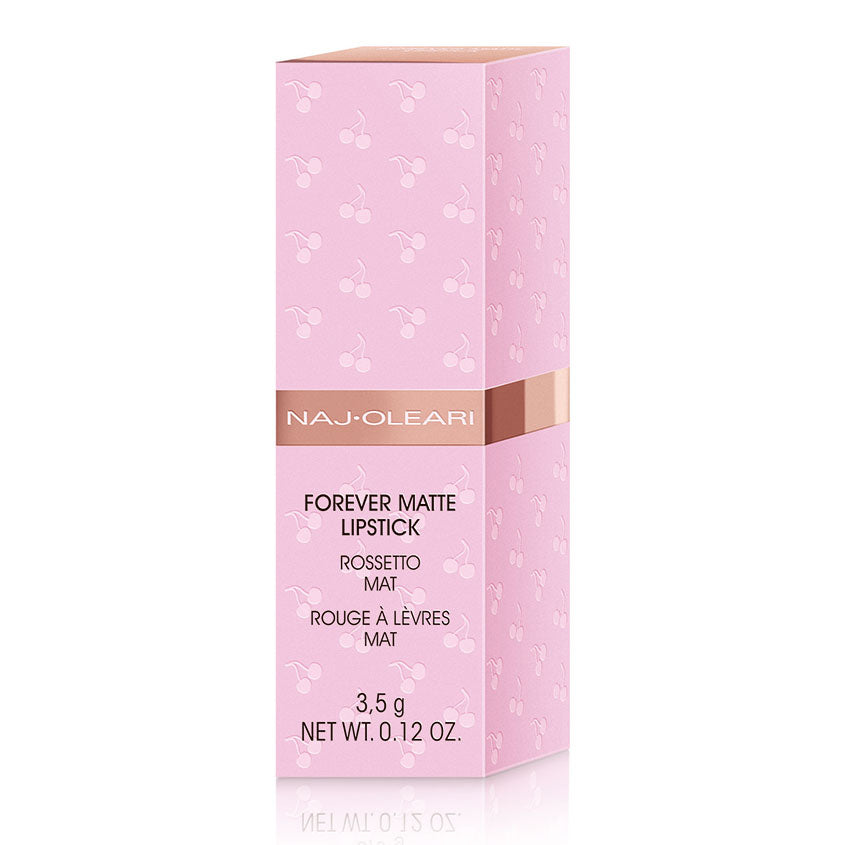NAJ-OLEARI Forever matte lipstick (12,Rosa Indiano)
