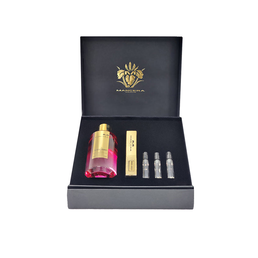 MANCERA ROSES GREEDY EDP 120ML GIFT SET