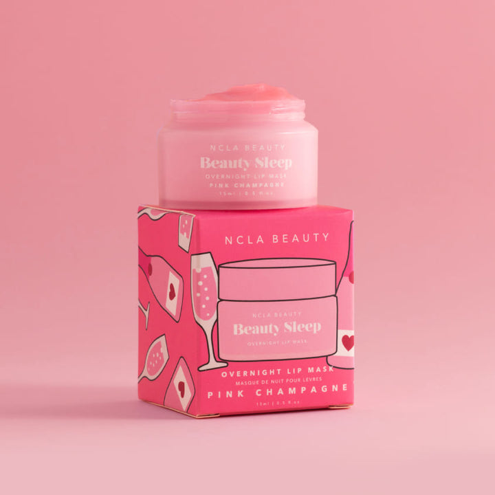 NCLA BEAUTY BEAUTY SLEEP PINK CHAMPAGNE LIP MASK 15ML