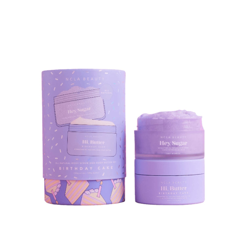 NCLA BEAUTY BIRTHDAY CAKE BODY CARE SET 2 X 100ML