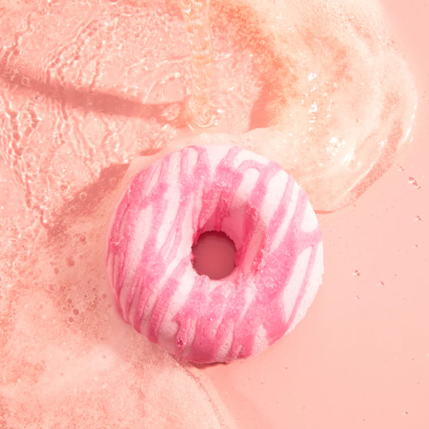 Pink Champagne Bath Treats Bath Bomb Trio