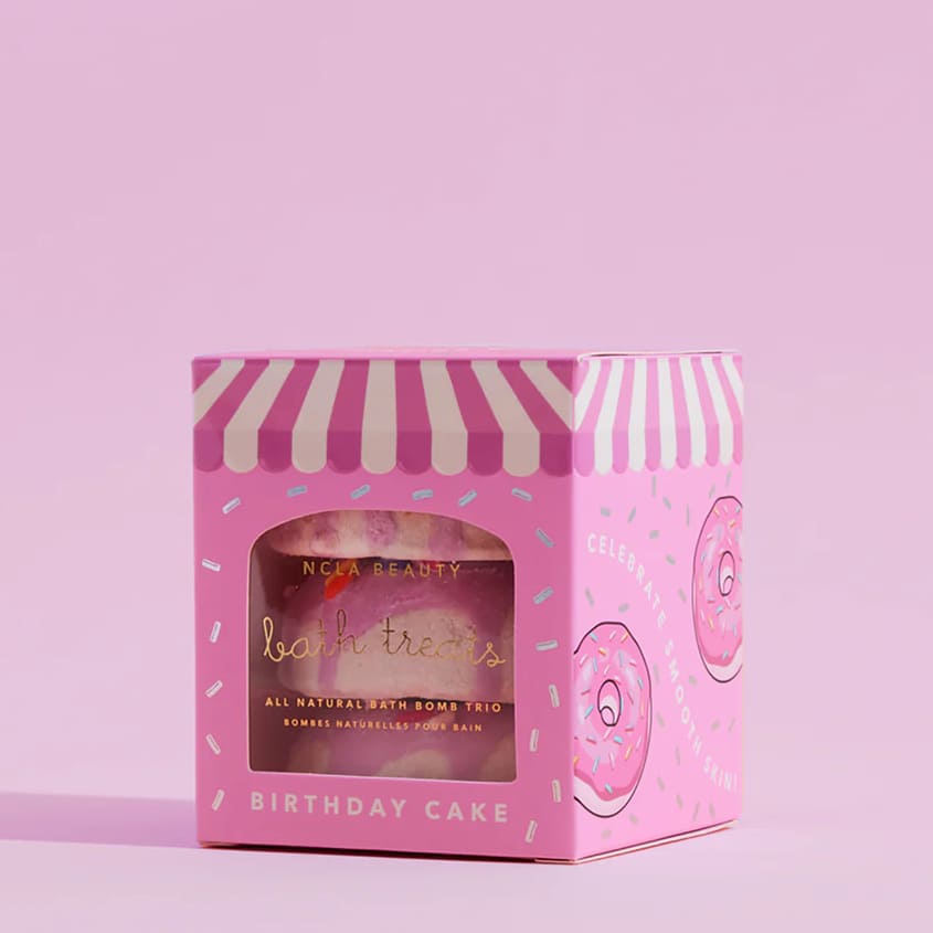 Birthday Cake Bath Treats Bath Bomb Trio