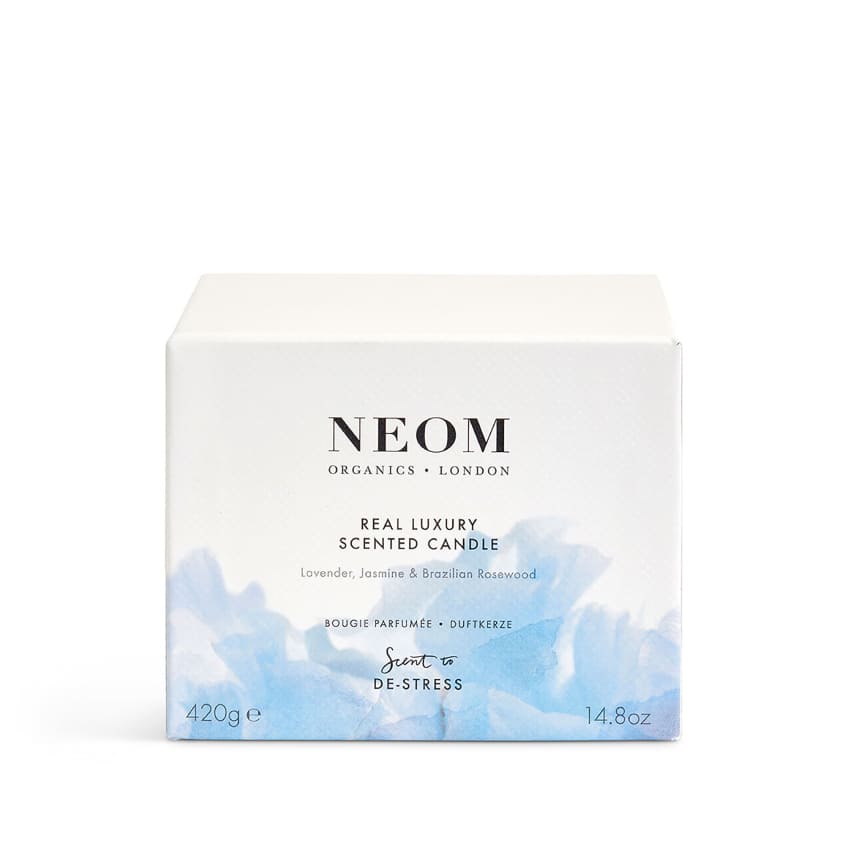 Scented Candle 3 Wicks Real Luxury Scent To De-Stress