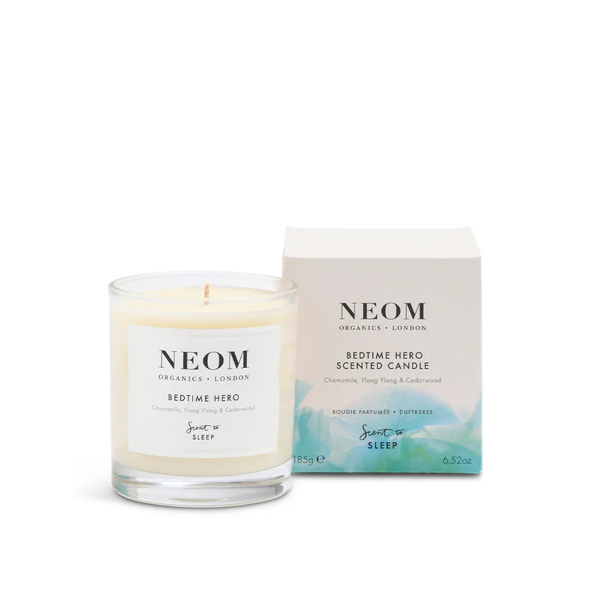 شمعة معطرة بفتيلة واحدة من Bedtime Hero Sleep Scent To Sleep