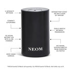 Wellbeing Pod Mini - Essential Oil Diffuser Black