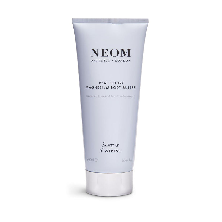 NEOM ORGANICS زبدة الجسم المغنيسيوم برائحة فاخرة حقيقية لتخفيف التوتر – توصيل مجاني