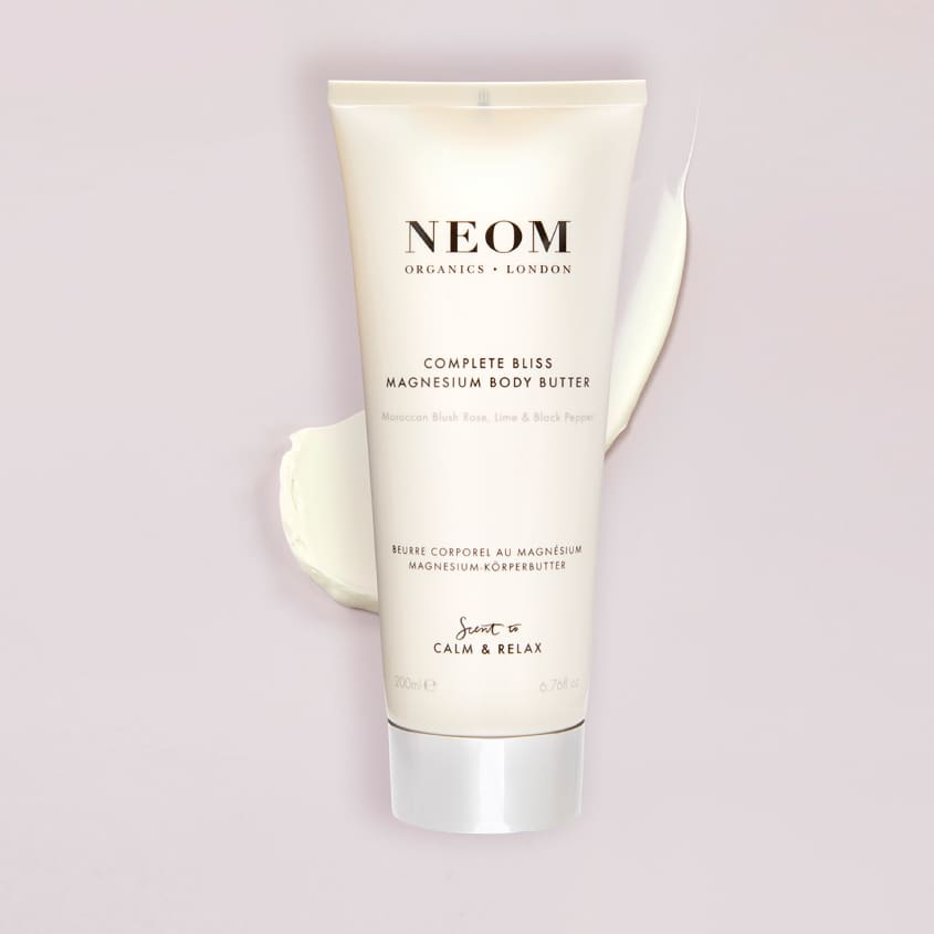 NEOM ORGANICS زبدة الجسم الكاملة بنكهة المغنيسيوم لتهدئة والاسترخاء – متجر إلكتروني