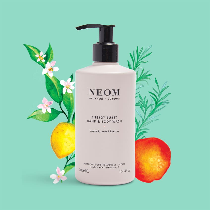 NEOM ORGANICS غسول اليدين والجسم انفجر الطاقة – شراء أونلاين