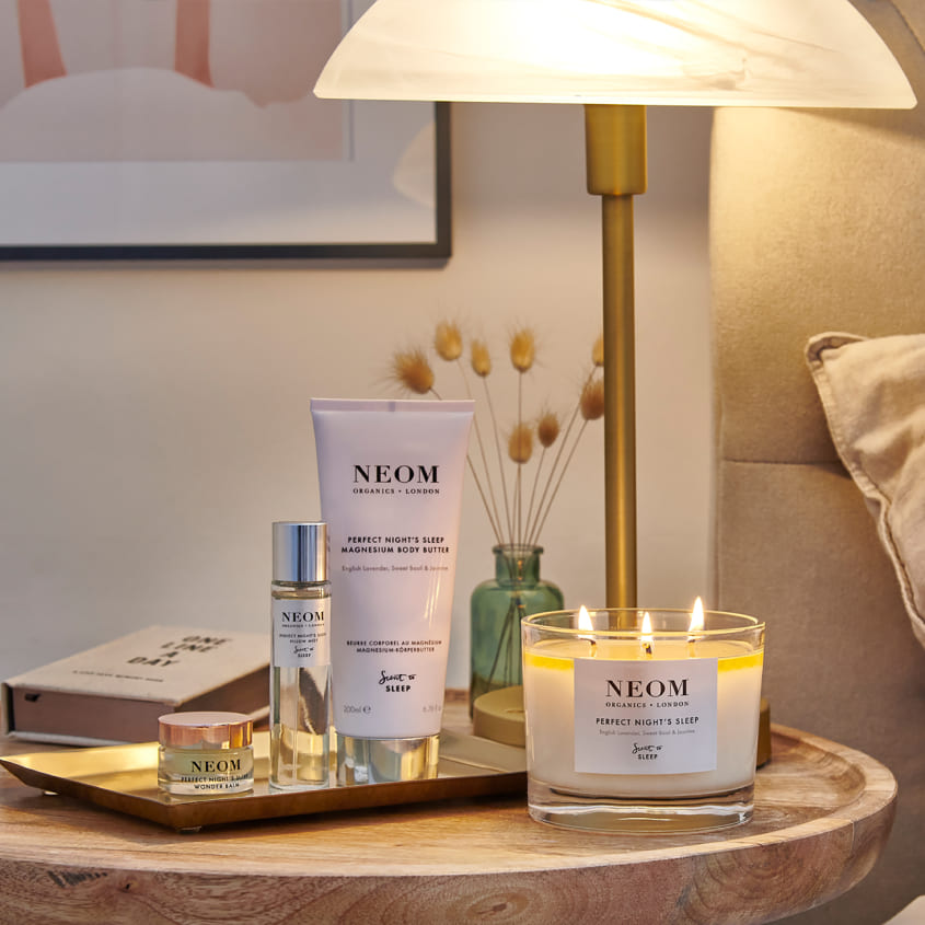NEOM ORGANICS زبدة الجسم المغنيسيوم لنوم مثالي ورائحة مثالية للنوم – توصيل مجاني