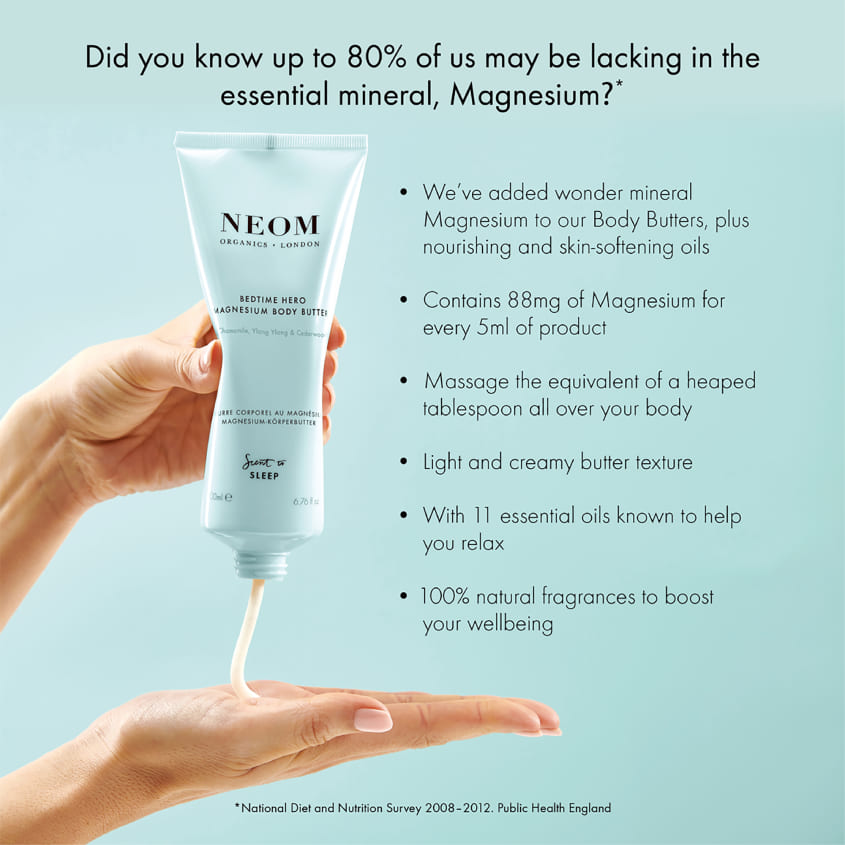 NEOM ORGANICS زبدة الجسم المغنيسيوم لوقت النوم – صورة 5