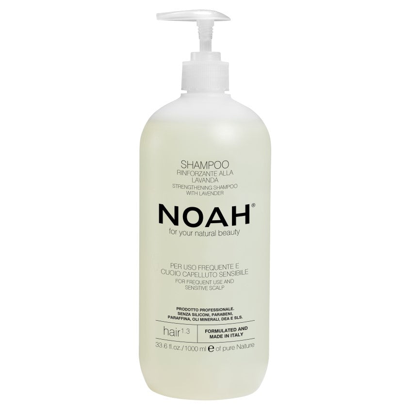 NOAH FOR YOUR NATURAL BEAUTY نواه فور يور ناتشورال بيوتي: شامبو لتقوية الشعر بخلاصة اللافندر، 1000 مل