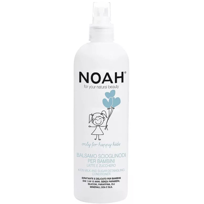 NOAH FOR YOUR NATURAL BEAUTY KIDS DETANGLING SPRAY CONDITIONER MILK & SUGAR 250 ML