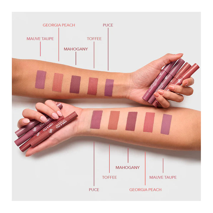 LINE & FILL LIP CRAYON- MAUVE TAUPE 1.8G