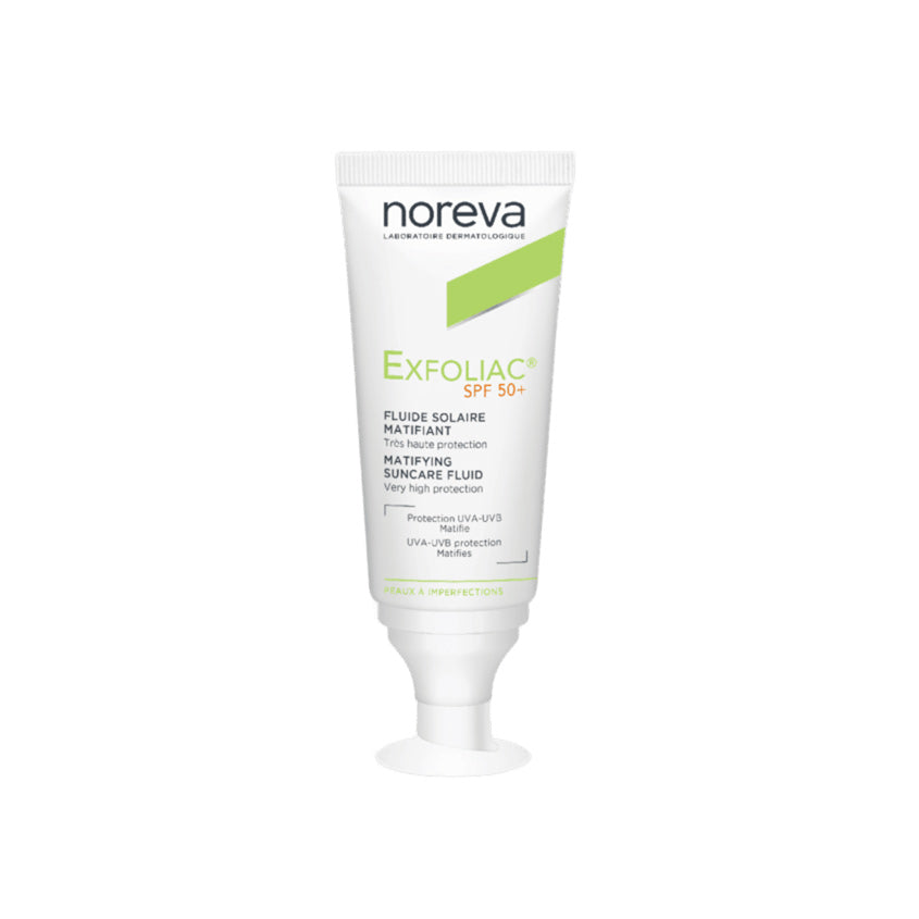 NOREVA EXFOLIAC MATIFYING SUNCARE FLUID SPF50+40ML