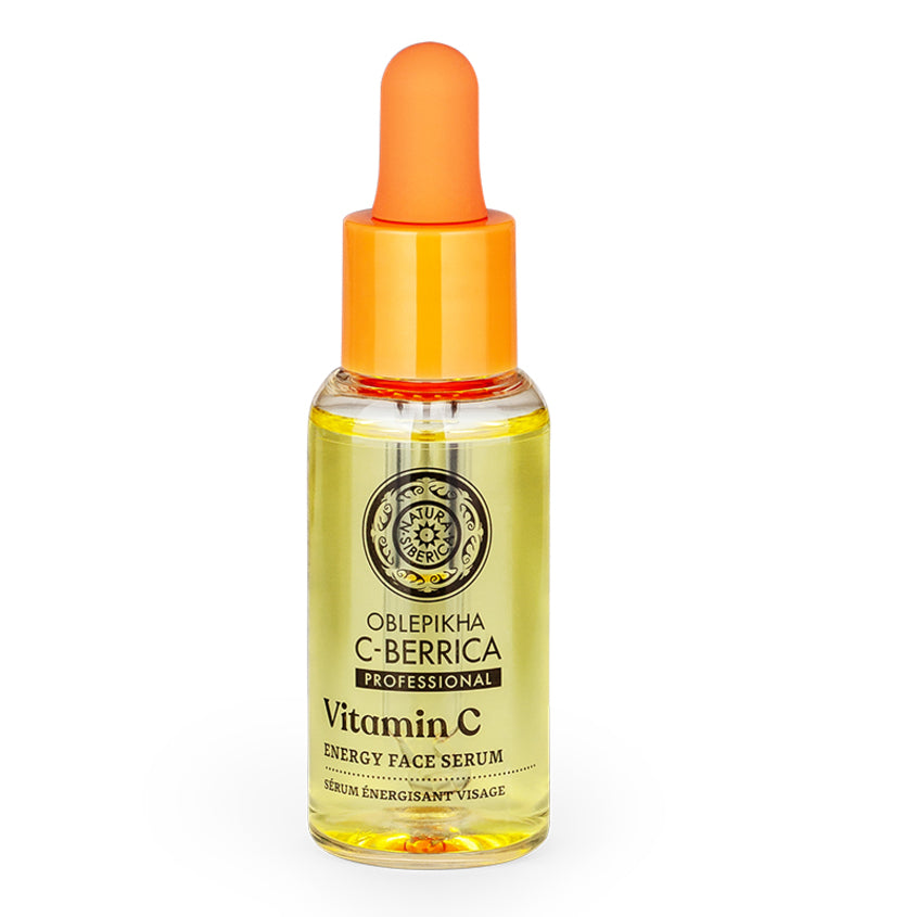 NATURA SIBERICA OBLEPIKHA C-BERRICA. ENERGY FACE SERUM, 30 ML
